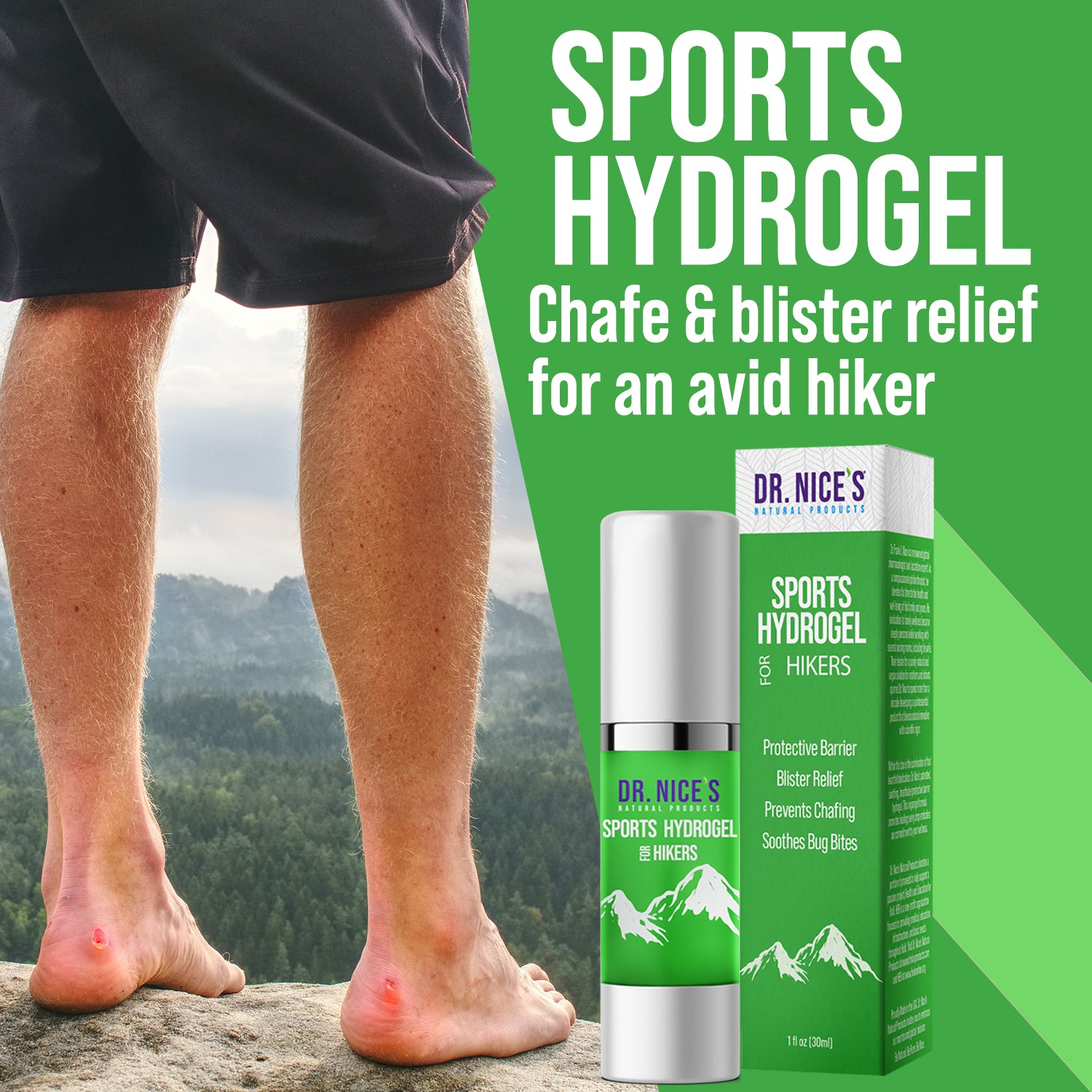 Sports Hydrogel for Hikers